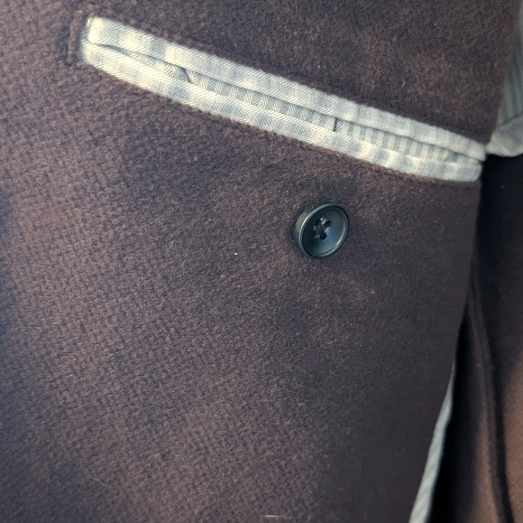 Taylor Stitch Dark Brown Men's Blazer Size 38 - Picture 5 of 6